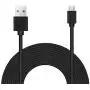 15 ft Power Extension Cables, Compatible with Wyze, Blink, Xbox Controller, Playstation, and Many More Smart Devices - Black -