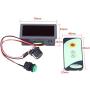 DC Motor Speed Controller Universal DC 6V 12V/24V Speed Controller Digital Display with IR Remote For Car Truck Motor Driver Heater Controller
