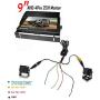 Car Backup Cameras System Build-in DVR Dash Cam,2 x HD 1080P 4Pin Front Rear View Camera ip69 IR Night Vision + 9'' IPS AHD Split Monitor with SD Record 12V~24V for RV Truck Bus Camper Vehicle