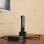 elago D Stand Charging Station [Black] - [Premium Aluminum][Cable Management][Scratch-Free] - for Apple TV Remote, iPhone, AirPods, iPad Mini, Wireless Keyboard, and Magic Mouse