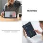 TOMSAM Case for Samsung Galaxy Tab A7 10.4, Heavy Duty Rugged Shockproof Drop Protection Case with Stand, Handle Hand Strap & Shoulder Strap for Galaxy Tab A7 10.4 Inch SM-T500/T505/T507 (Black)