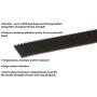 3M Dual Lock Reclosable Fasteners Heavy Duty Industrial Use Black TB3550 1'' x 10 ft Mated Strip Indoor/Outdoor Use Great for Metal, Glass, Acrylic, PC, ABS