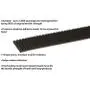 3M Dual Lock Reclosable Fastener TB4575, Black, 1 in x 10 ft