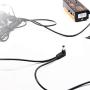 SONICAKE 9V DC 10-Way Right Angle Plug Daisy Chain Power Cable for Guitar Pedals