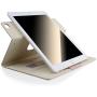 Thankscase Case for iPad Air 10.5'' (3rd Gen) / iPad Pro 10.5, Rotating Case Stand Cover with Pencil Holder, Swivel Case Bulid-in Wallet Pocket, Hand Strap for iPad Air 3rd Gen 10.5'' 2019 (Rose White)