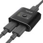 HDMI Switch 4K HDMI Splitter-Techole Aluminum Bi-Directional HDMI Switcher 2 Input 1 Output, HDMI Switch Splitter 2 x 1/1 x 2. No External Power Required, Support 4K 3D HD 1080P for Xbox PS4 Roku HDTV HDMI Switch 4K HDMI Splitter-Techole Aluminum Bi-Directional HDMI Switcher 2 Input 1 Output, HDMI Switch Splitter 2 x 1/1 x 2. No External Power Required, Support 4K 3D HD 1080P for Xbox PS4 Roku HDTV