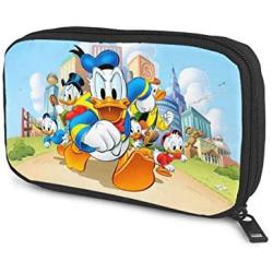 Hxuedan Donald Duck The Data Cable Storage Bag is A Portable and Independent Design SuitableVFor Travelers to Place The Data Cable, Earphone and Electronic Product Data Cable Storage Bag