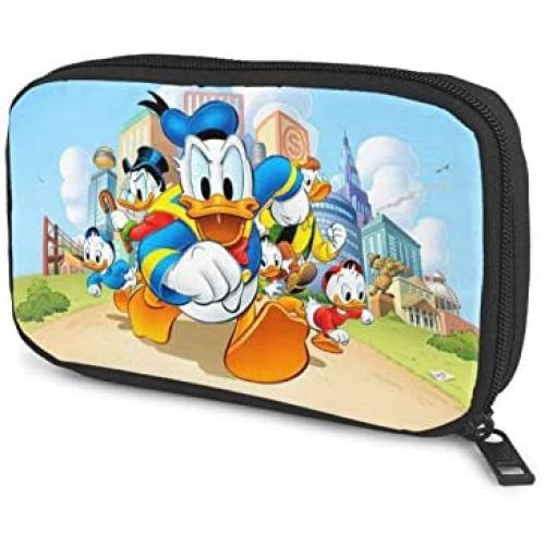 Hxuedan Donald Duck The Data Cable Storage Bag is A Portable and Independent Design SuitableVFor Travelers to Place The Data Cable, Earphone and Electronic Product Data Cable Storage Bag