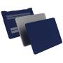 MacBook Pro 13 Inch Case 2019 2018 2017 2016 Release A2159/A1989/A1706/A1708, iCasso Hard Plastic Case, Sleeve, Screen Protector, Keyboard Cover & Dust Plug Compatible MacBook Pro 13 - Navy Blue