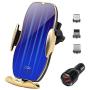 Wireless Car Charger Mount,Windshield Dash Air Vent Phone Holder Compatible iPhone 11/11 Pro/11 Pro Max/Xs MAX/XS/XR/X/8/8+,Samsung S10/S10+/S9/S9+/S8/S8+