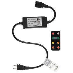 Brightech Dimmer with Remote for Our Ambience Pro LED String Lights - Commercial Grade Dimmer Rated at 150 Watts - Create a Welcoming Atmosphere with Multiple Levels of Brightness