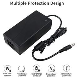 New 24V Ac Dc Adapter for Silhouette Cameo 1 2 3 SD Portrait Studio Machine Replacement Power Supply Cord Adaptor, Electronic Cutting Tool Charger AC Adapter