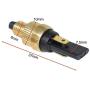 Gorgeri 5pcs Brake Light Switch, for BMW Ducat, Motorbike, ATV, Sport Dirt Pit, Electric Bike Interrupteur Moto, 6mm Copper Motorcycle Stoplight Tailight Front Rear Brake Clutch Switch Plug