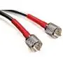 Cable Experts RG-8X Coax Cable - 3 FT PL259 M/M Connectors - Heavy Duty Indoor/Outdoor Weatherproof Jumper Cables - CB, Ham Radio, Short Wave Radio - HF, VHF, UHF