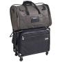 TUTTO 17-Inch Small Office on Wheels for Laptop, Black (4217BCC)