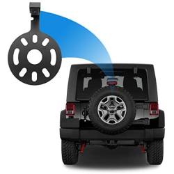 Master Tailgaters Backup Camera for Jeep Wrangler Spare Tire Mount with OEM Monitor Adapter