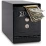 Mesa Safe Company Model MUC2K Undercounter Depository Safe with Dual Key Lock, Dark Gray