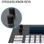 LEFTEK Video Conference PTZ Controller Decoding Series Keyboard with 5 Inch LCD Screen 4D Joystick POE Function Onvif Protocol Connection