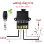 VONVOFF Wireless Remote Switch,AC 110V/120V/240V/ Relay RF Remote Control Light Switches for Pump Security Systems etc with 328ft Long Range(Black)