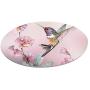 Cholaty Mouse Pad - Thick Natural Rubber Keyboard Mouse Mat Round Non-Slip Rubber Base Mouse Pad Wrapping Edge Cute Baby Elephant Gaming Mouse Pad (Bird)