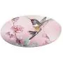 Cholaty Mouse Pad - Thick Natural Rubber Keyboard Mouse Mat Round Non-Slip Rubber Base Mouse Pad Wrapping Edge Cute Baby Elephant Gaming Mouse Pad (Bird)