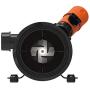 Fleurapance Quick Release Portable DC 12V RV Yacht Sewer Waste Water Sewage Pump Macerator Easily Water Cleaned