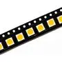 Chanzon 100 pcs 5050 Warm White 3000K SMD LED Diode Lights (Surface Mount 5mm x 5mm 3 Chips PLCC 6 pins 60mA 15-18LM) Super Bright Lighting Bulb Lamps Electronics Components Light Emitting Diodes