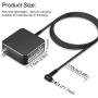 IdeaPad Charger 65W 45W Round Tip Power Supply AC Adapter for Lenovo IdeaPad 330-14, 330-15, 330-17, 510-15, 330s-14, 330s-15 Lenovo Flex 6-14 Laptop Charger