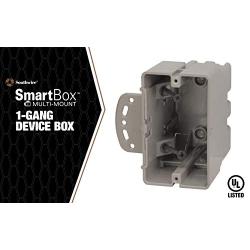 Madison Electric Products MSBMMT1G 1 Gang Multi Mount Device Box with Depth Adjustable, Heavy Duty 42lb