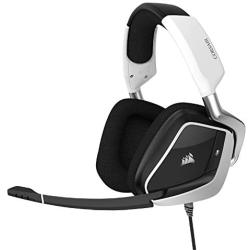 Corsair Void RGB Elite USB Premium Gaming Headset with 7.1 Surround Sound, White (CA-9011204-NA)