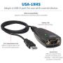 Tripp Lite Keyspan High-Speed USB to Serial Adapter, PC & Mac (USA-19HS)