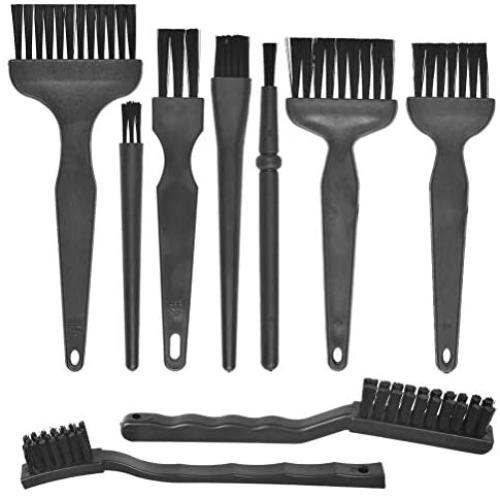 ATPWONZ 9 in 1 Anti Static Brushes Portable Nylon Cleaning Brushes Keyboard Brush Kit for Car Phone