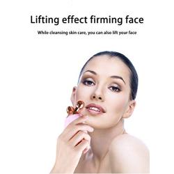 MAGICON Electric Facial Cleansing Brush made with Ultra Hygienic Soft Silicone,portable, rechargeable Deep cleansing Gentle skin-friendly,sonic frequency vibration facial lifting brush