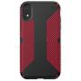 Speck Products Presidio Grip iPhone Xs/iPhone X Case, Black/Dark Poppy Red