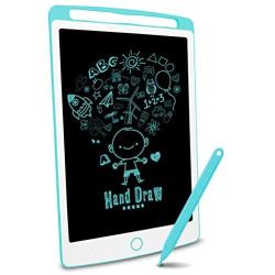 Richgv LCD Writing Tablet, 10 inches Electronic Graphic Tablet, Writing & Drawing Doodle Board with Memory Lock for Home, School,Office, Blue