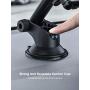 Mpow Car Phone Mount, Washable Strong Sticky Gel Pad with One-Touch Design Dashboard Car Phone Holder Compatible iPhone 12/11 pro/11 pro max/XS/XR/X/8/7, Google Nexus, LG, Huawei and More