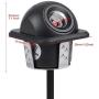 Car Rear View Reverse/Reversing Parking Backup Camera HD 170° Viewing Angle Waterproof Car Backup/Front/Side View Backup Camera