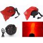 LED Fake Fire Flame Light 3D Flickering Fire Flame Electronic Flame Night Light Prop Simulated Flame Lamp Prop for Halloween Christmas Indoor Party Decoration, US Plug (Long Flame)