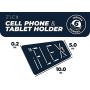 iFLEX Cell Phone Stand and Tablet Stand for Air Travel, Work and Home – Flexible Phone Holder is The Perfect iPhone Stand and Holds Any Mobile Device – Non-Slip Grip, Strong and Durable