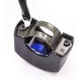 Ourbest Blue Motorcycle Handlebar Switch 12V for Motorbike Scooter, Fog Light On Off Toggle Switchfor Electrombile-2Pcs