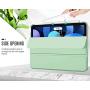 MoKo Case Fit New iPad Air 4th Generation 2020 - iPad Air 4 Case 10.9 inch Slim Lightweight Shell Stand Cover with Translucent Frosted Back Protector for iPad Air 4, Auto Wake/Sleep, Green