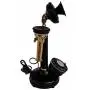 RETAILHOOKS Antique Replica Rotery Dial Home Decor Candlestick Functional Brass Finish Desk Telephone