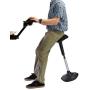 WOBBLE STOOL Standing Desk Balance Chair for Active Sitting. Tall ergonomic adjustable height swiveling leaning perch perching ergonomic sit stand high computer chair swivels 360 for adults kids