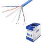Cable Matters UL Listed in-Wall Rated (cm) Bare Copper Cat 6, Cat6 Bulk Cable (Cat6 Ethernet Cable 1000 Feet) in Blue