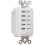 Intermatic EI235W 15/30/45/60/120 Minute SPST 1800-Watt Electronic in-Wall Countdown Timer, White