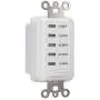 Intermatic EI235W 15/30/45/60/120 Minute SPST 1800-Watt Electronic in-Wall Countdown Timer, White