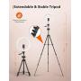 TaoTronics 12'' Selfie Ring Light with 3 Color Modes, 10 Adjustable Brightness, 61“ Extendable Tripod Stand, 2 Phone Holders, Bluetooth Remote Shutter for Photography/Makeup/Live Stream/YouTube/Vlogs