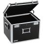 Vaultz Locking File Storage Chest, Two-Handled, Letter/Legal File Storage