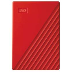 WD 2TB My Passport Portable External Hard Drive, Red - WDBYVG0020BRD-WESN