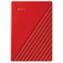 WD 2TB My Passport Portable External Hard Drive, Red - WDBYVG0020BRD-WESN